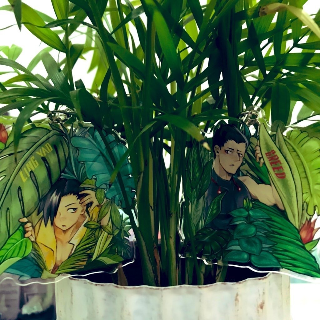 グリードリンヤオ 草まみれアクリルキーホルダー