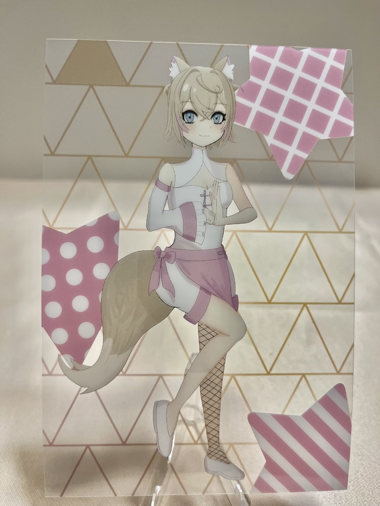 クリアポストカード　モココ