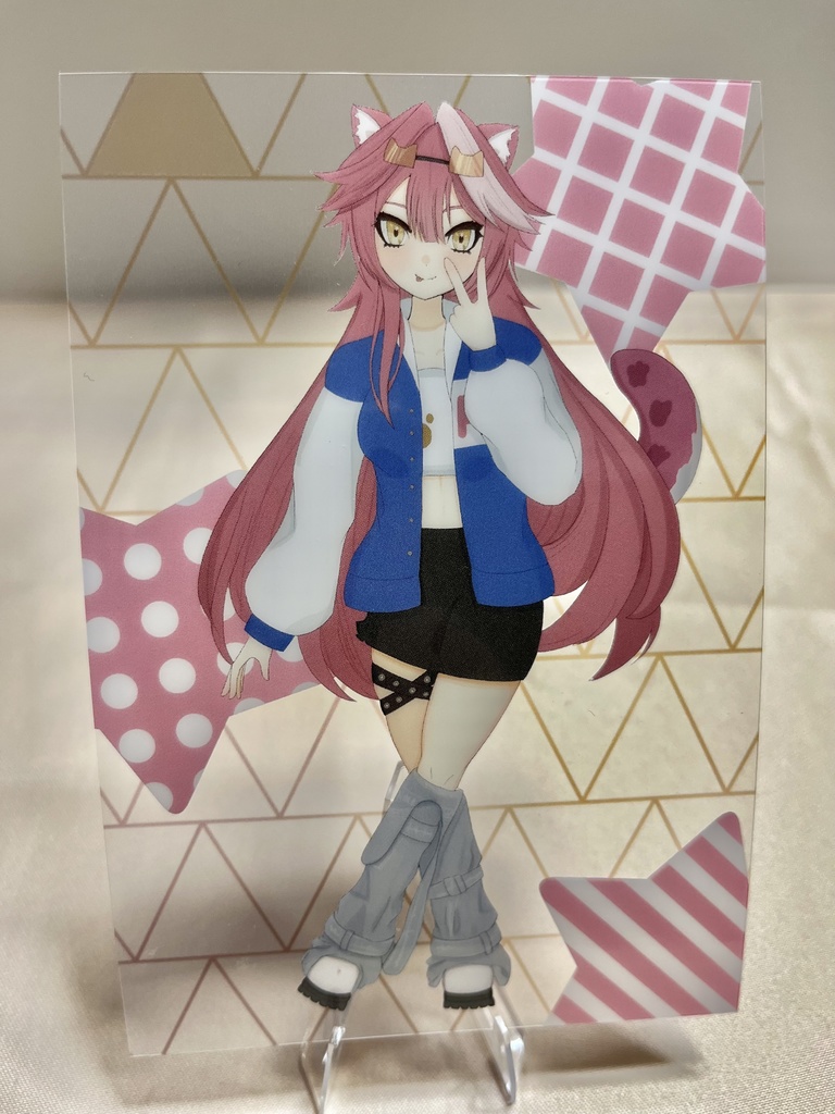 クリアポストカード　ラオーラ