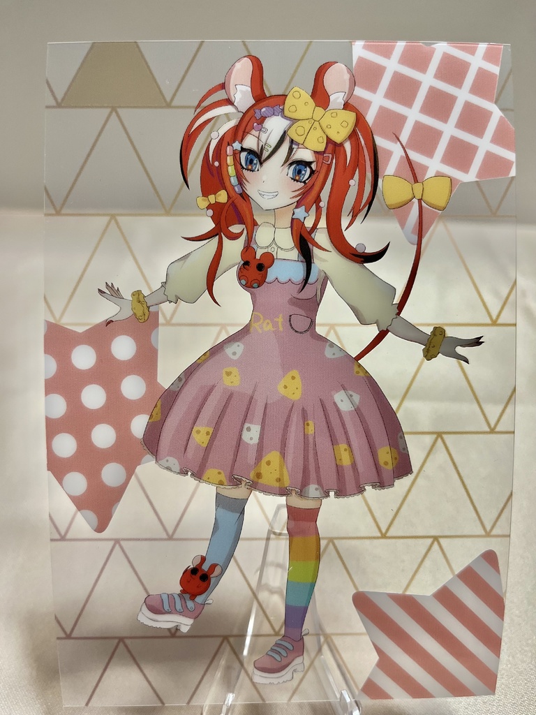 クリアポストカード　ベーちゃん