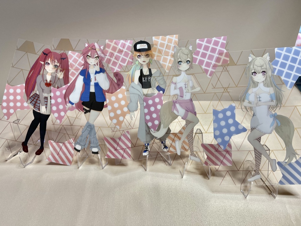 クリアカード5種セット　その1