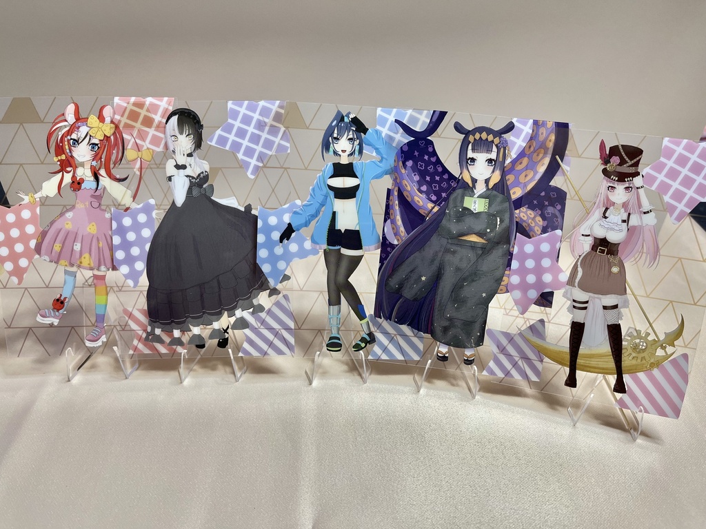 クリアポストカード5種セット　その2