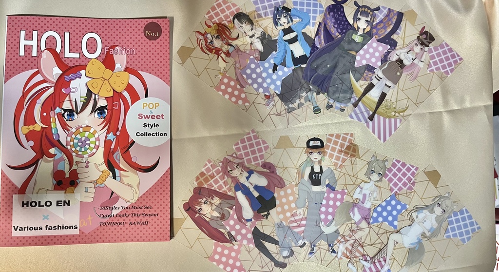 ホロファッション➕クリアカード10種セット