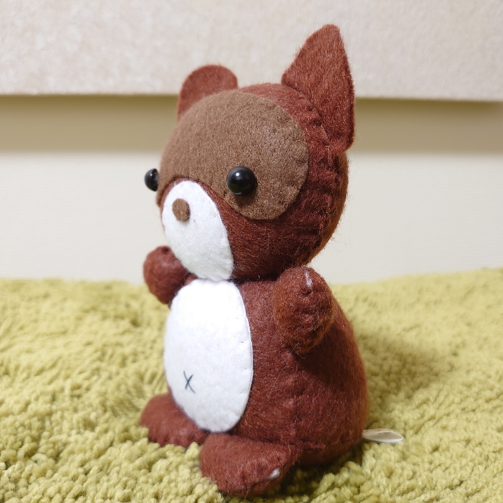 たぬきくん(Mサイズ)