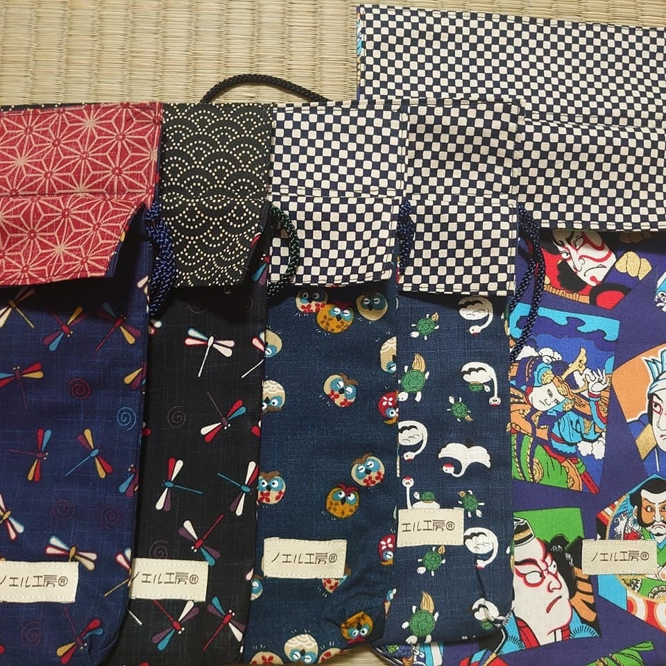 和柄巾着*いろいろ♪