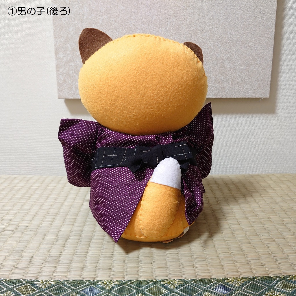 和服きつね*2Lサイズ*男の子・女の子