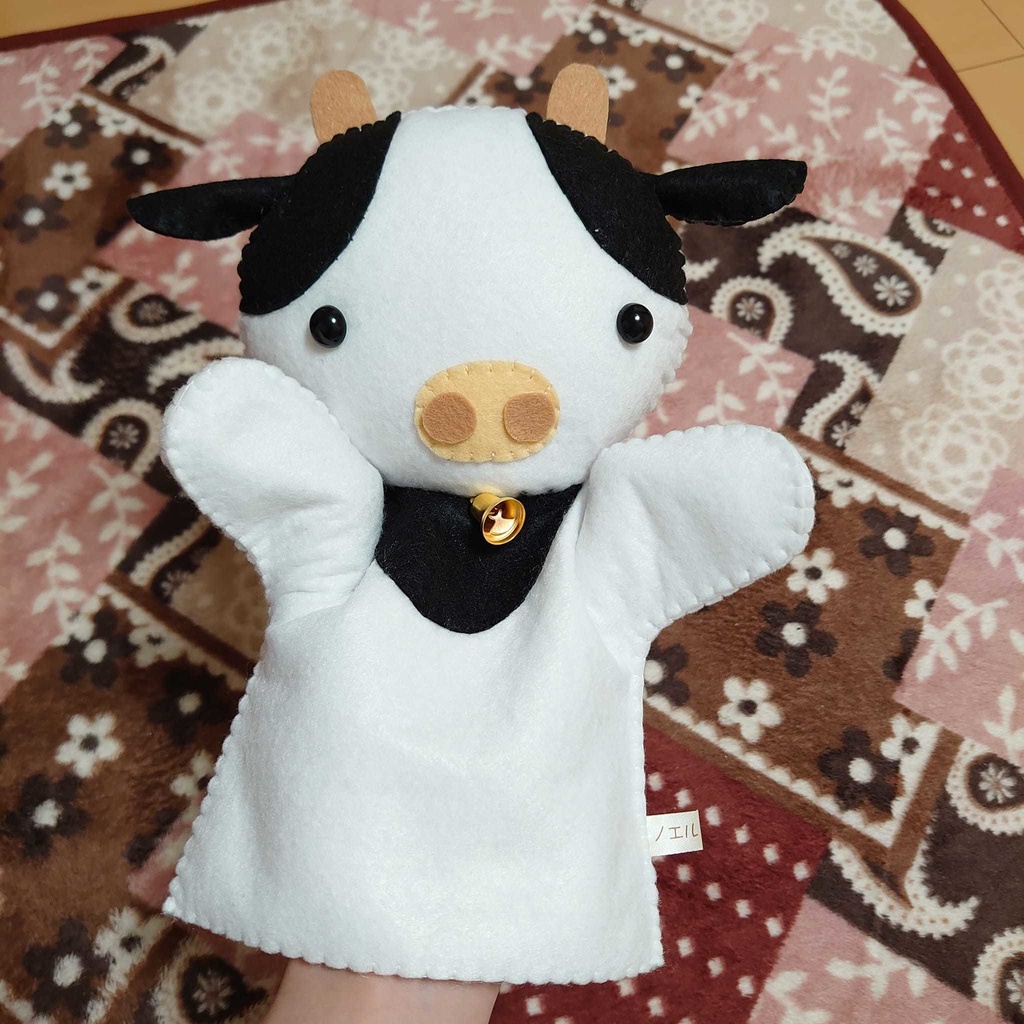 パペット(うしくん&かえるくん)