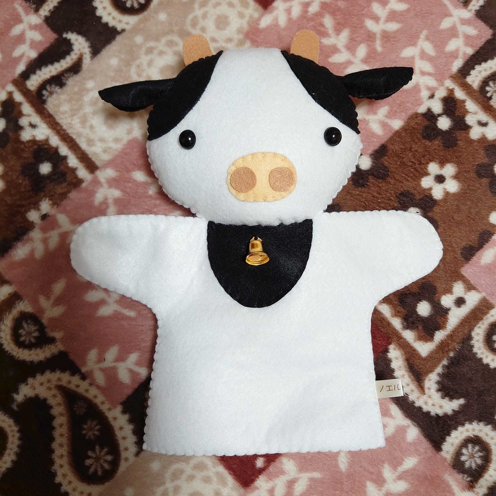 パペット(うしくん&かえるくん)