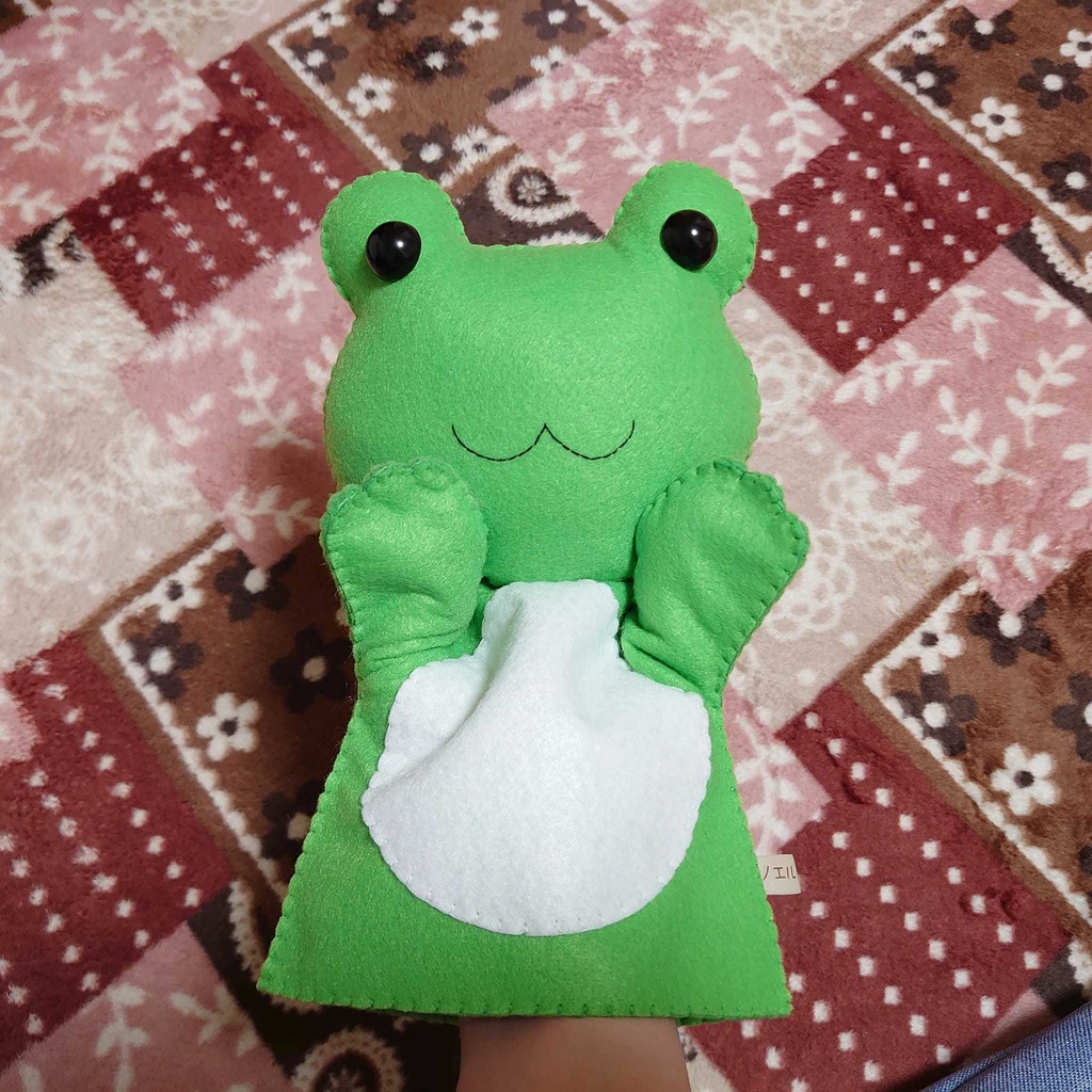 パペット(うしくん&かえるくん)