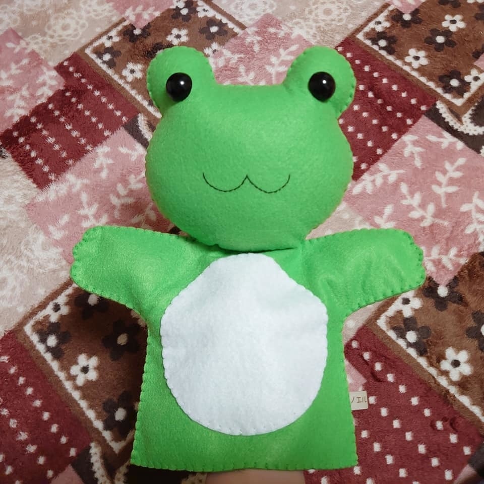 パペット(うしくん&かえるくん)