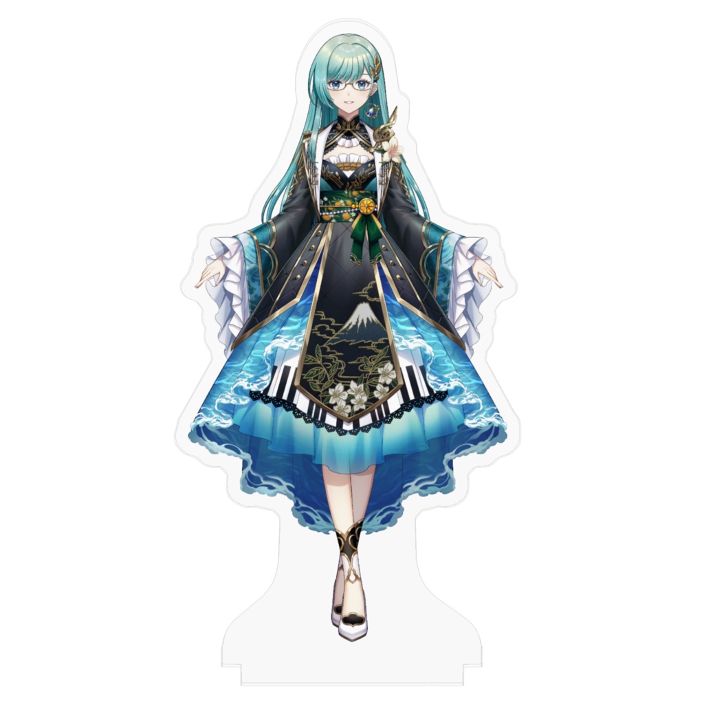 眼鏡あり富神風アクリルスタンド