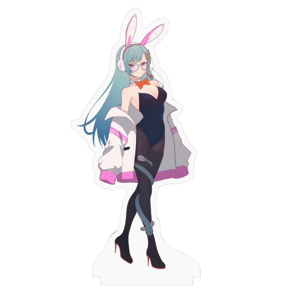 バニー富神風アクスタ 名前ロゴ入り