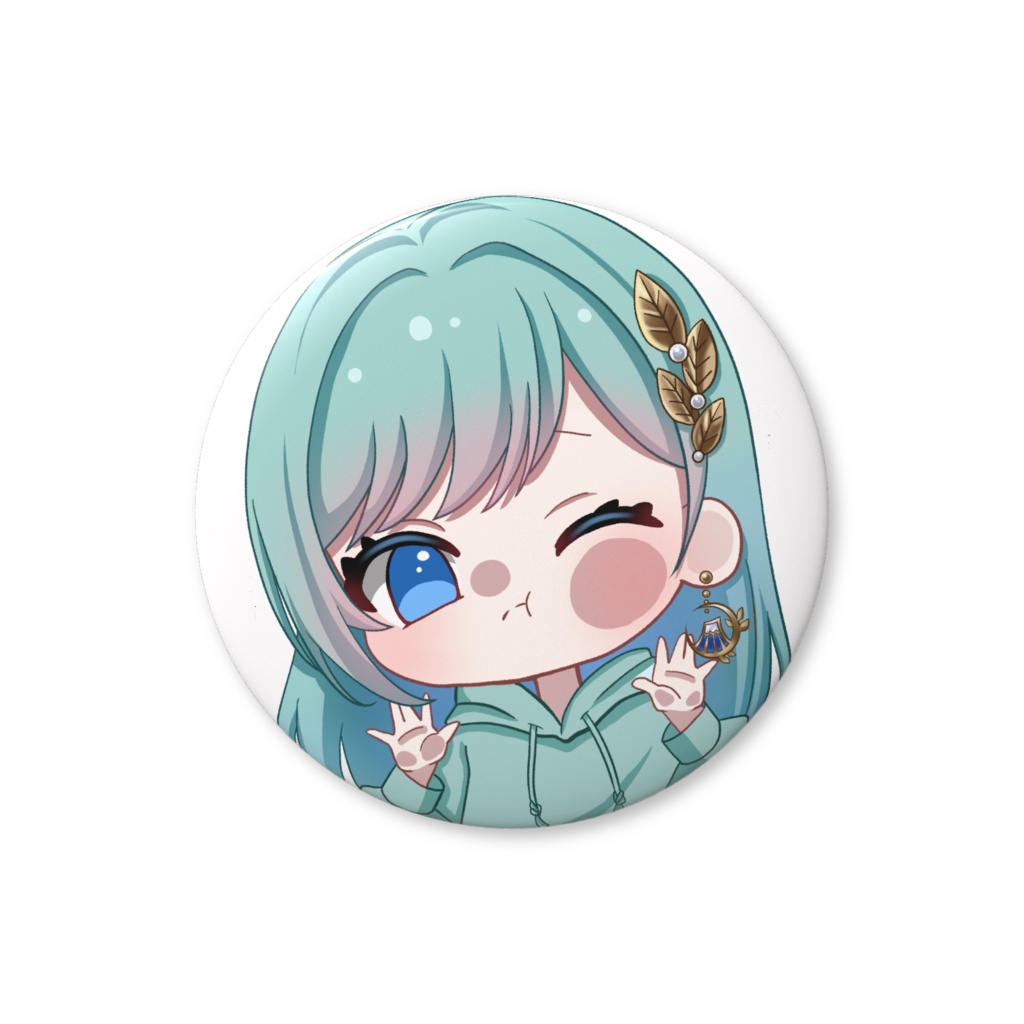 富神風缶バッジ