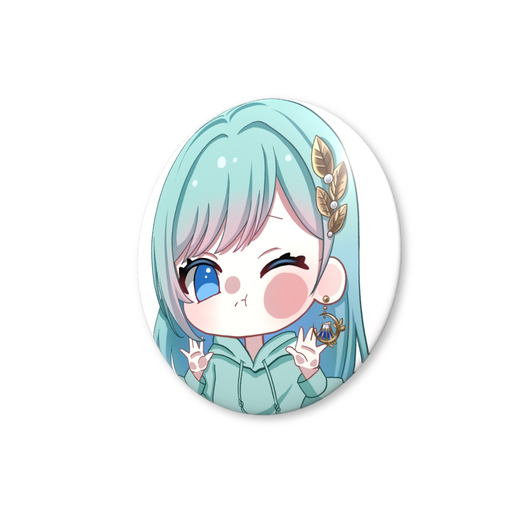 富神風缶バッジ