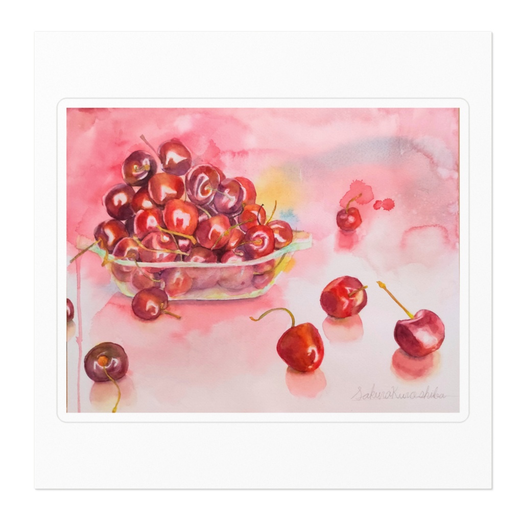 『山盛りの甘さ』ステッカー