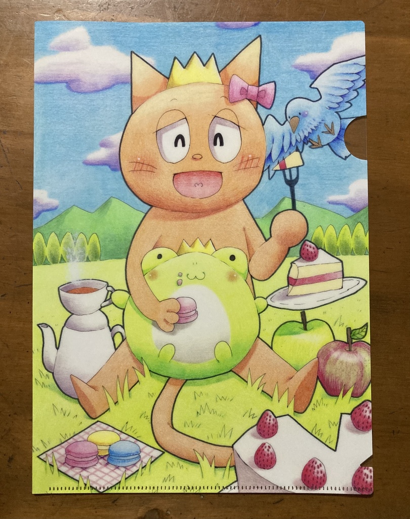 【クリアファイル】カエルの王子様【グッズ】