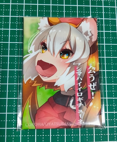 マグネット　シマハイイロギツネ