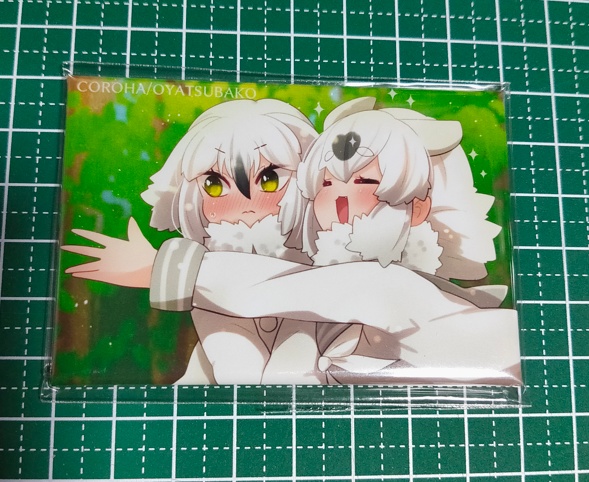 マグネット　シロフクロウ＆ホンドタヌキ