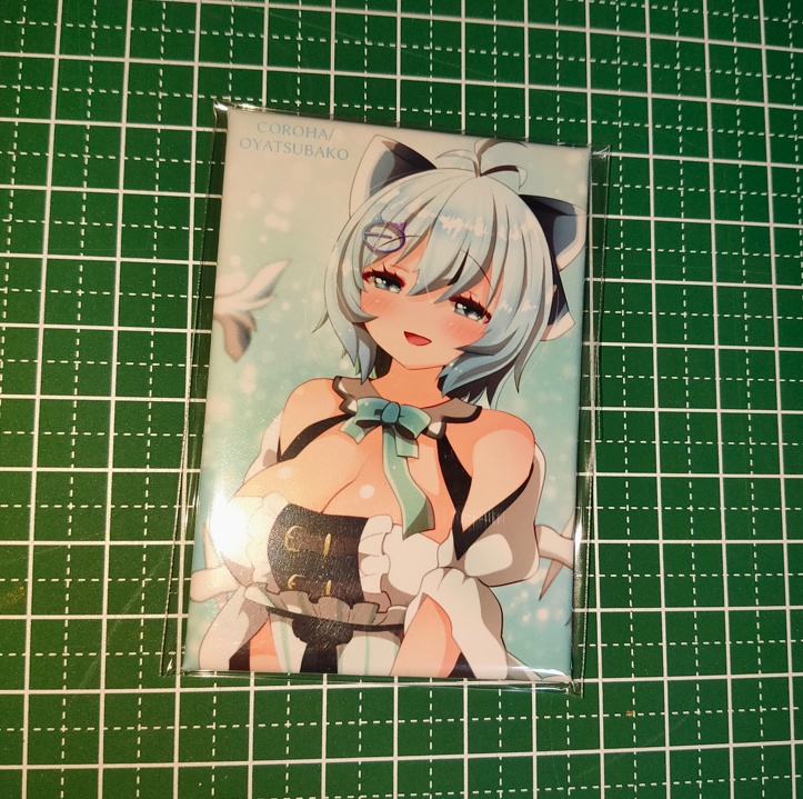 缶マグネット　電脳少女シロ