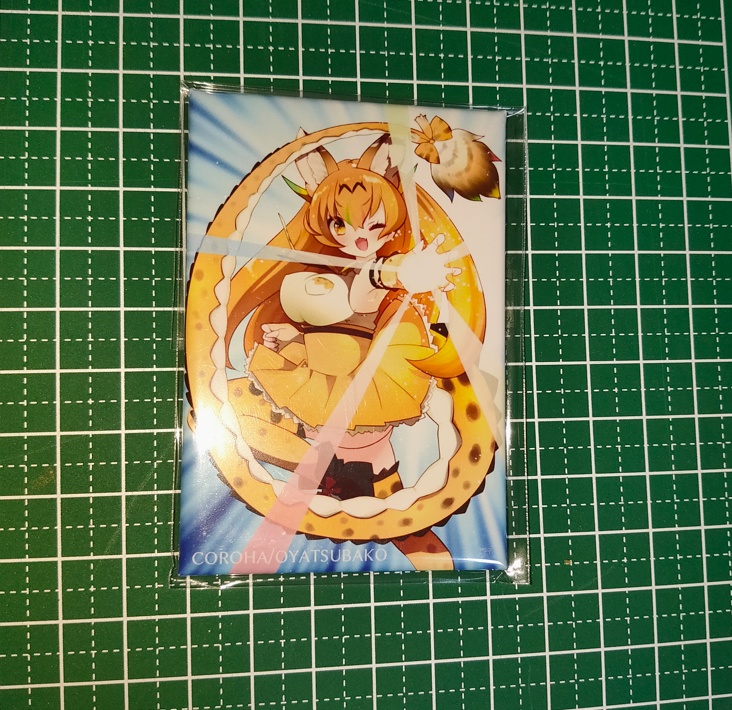 缶マグネット　ドラゴンサーバル