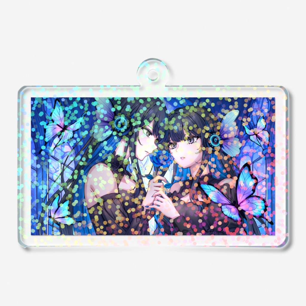 Rin☪︎magnetホログラムアクリルキーホルダー
