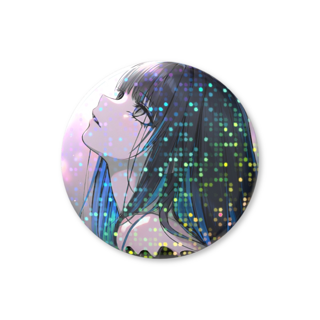 Rin☪︎RoyalBlueホログラム缶バッジ