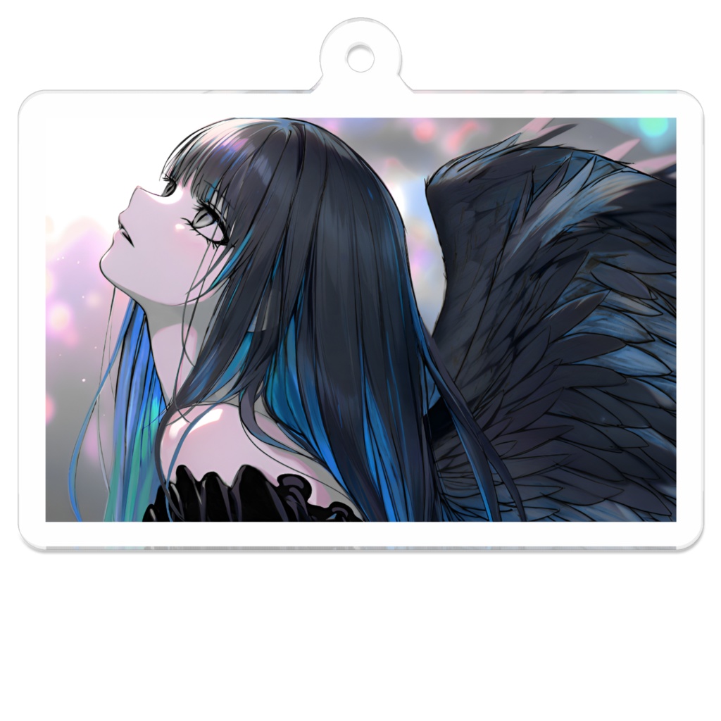 Rin☪︎RoyalBlueアクリルキーホルダー