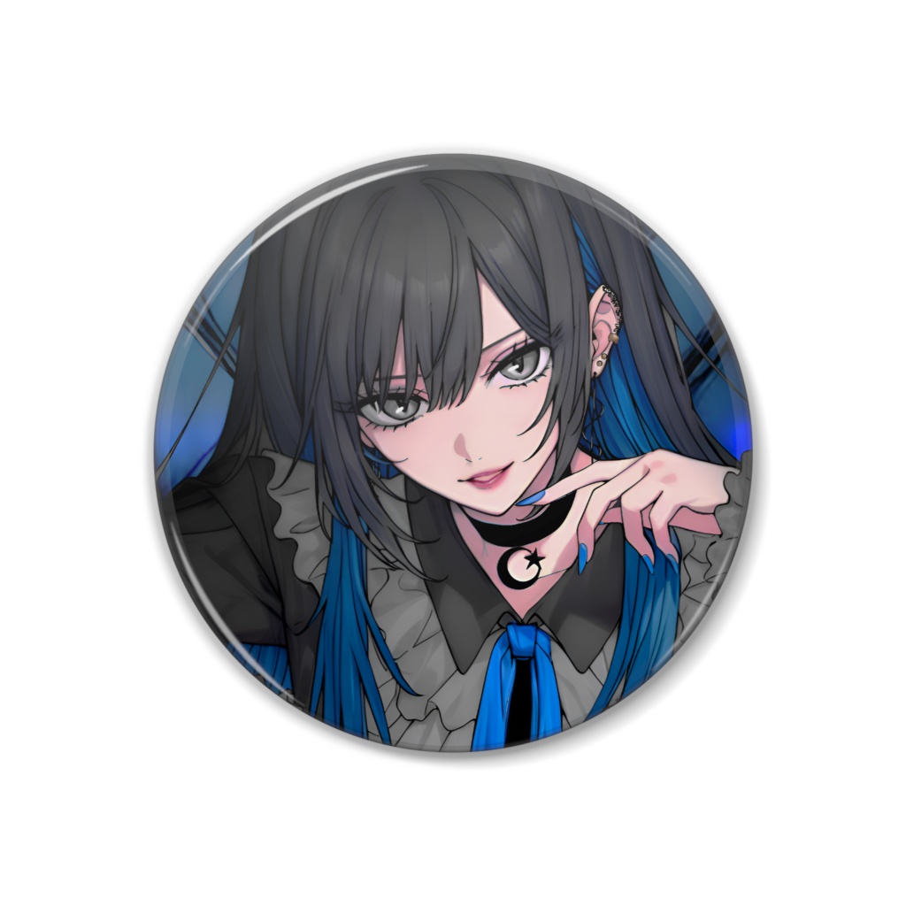 Rin☪︎メインイラスト缶バッジ