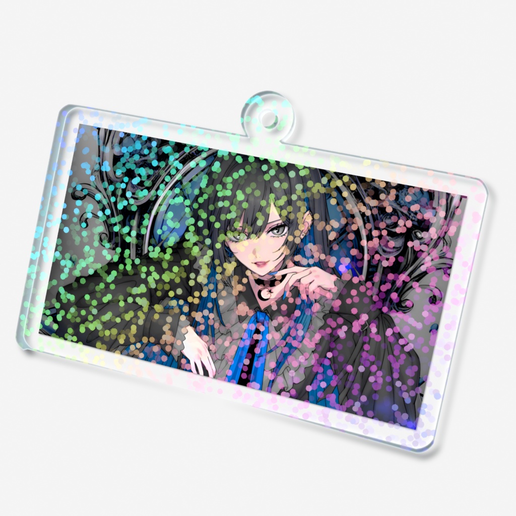 Rin☪︎メインイラストホログラムアクリルキーホルダー