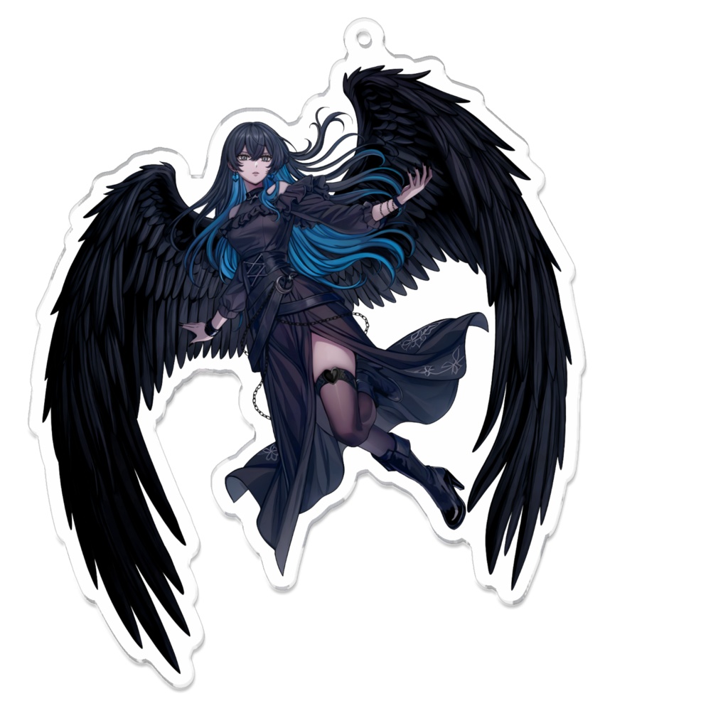 全身アクリルキーホルダー