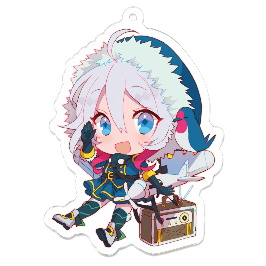 ヒエンちゃんアクリルキーホルダー