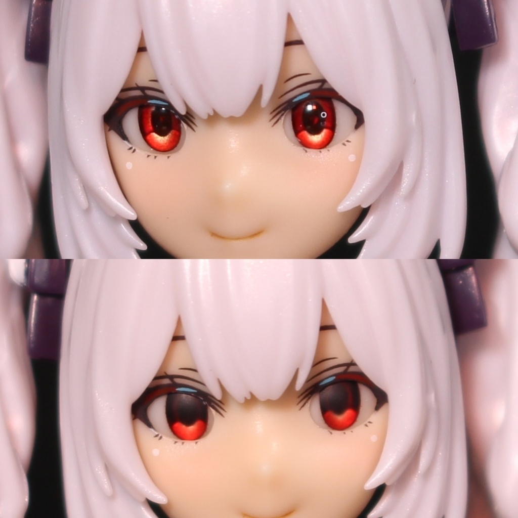 ドールアイgen.3.0 楕円4 上下塗分 (5mm半球)