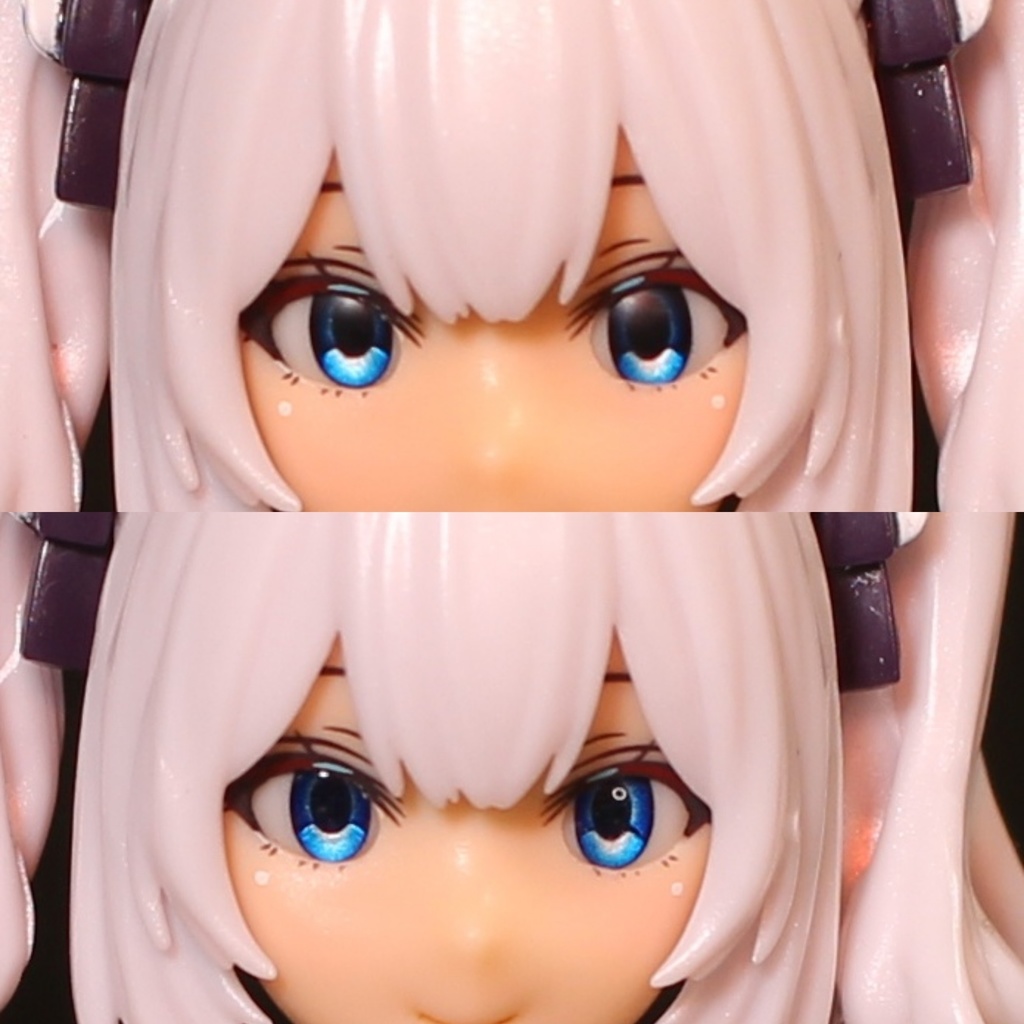ドールアイgen.3.0 楕円4 上下塗分 (5mm半球)