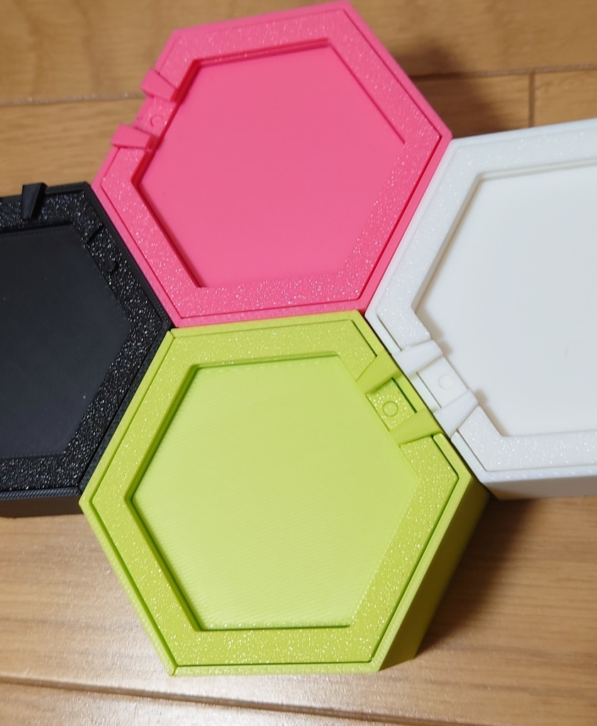 プラモデル展示スタンド兼収納箱 HeXATスタンド&ケース type.B