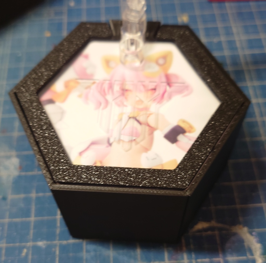 プラモデル展示スタンド兼収納箱 HeXATスタンド&ケース type.B