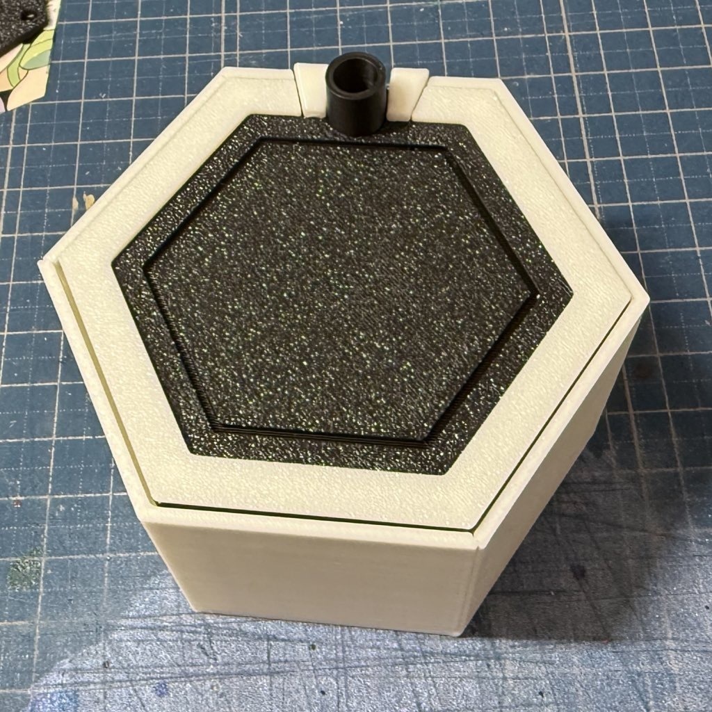 プラモデル展示スタンド兼収納箱 HeXATスタンド&ケース type.B