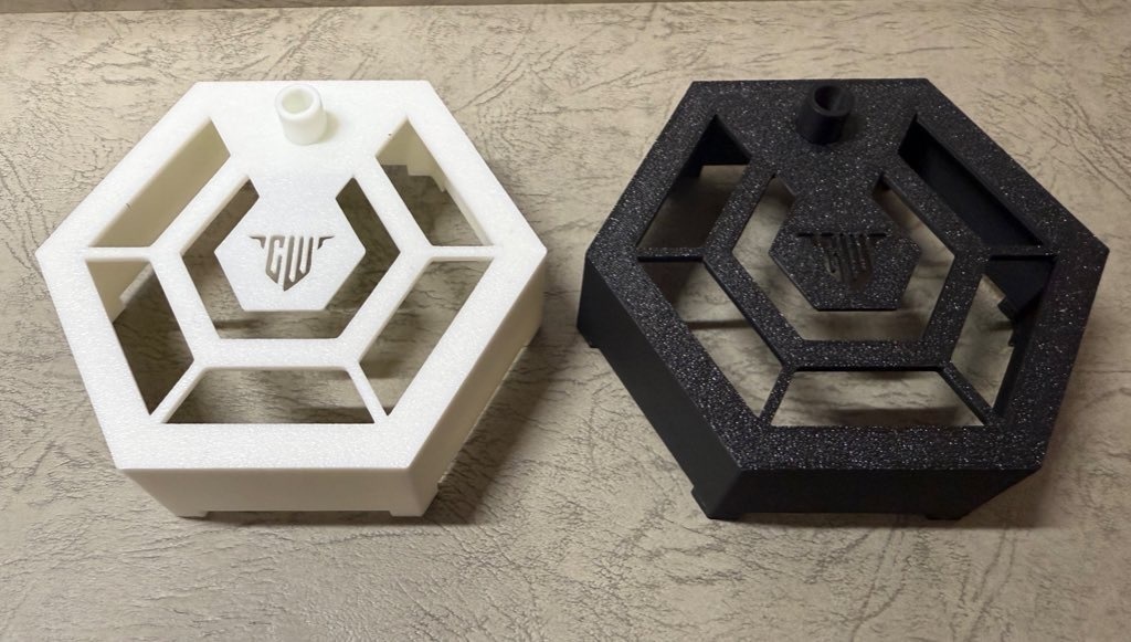 【在庫処分中】プラモデル展示スタンド HeXATスタンド type.C