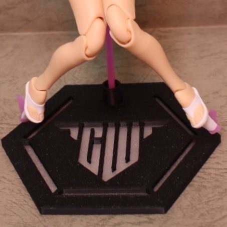 【受注生産】プラモデル展示スタンド HeXATスタンド type.C