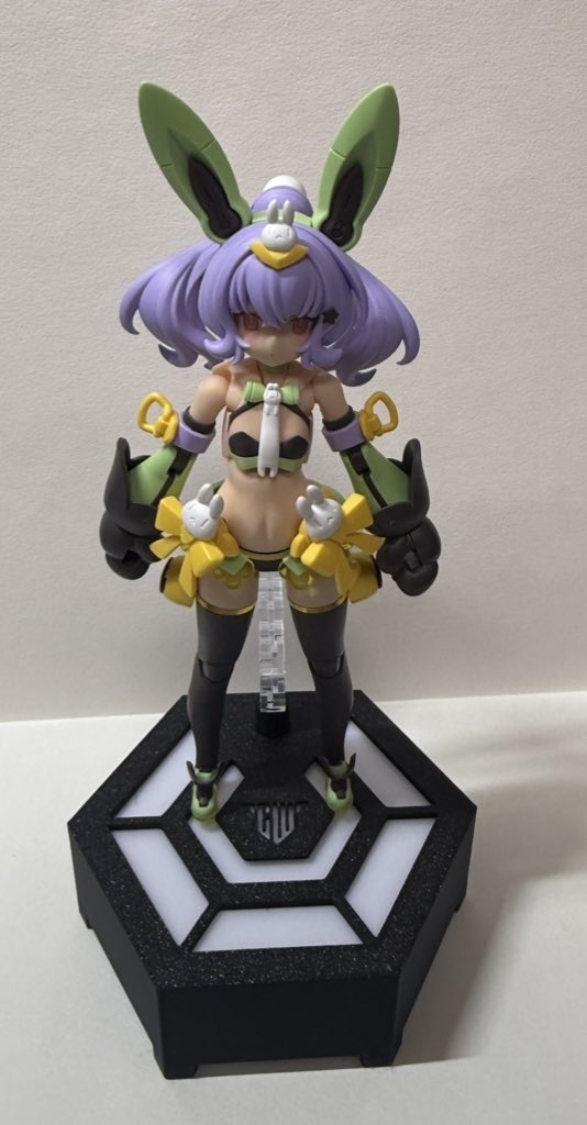 【受注生産】プラモデル展示スタンド HeXATスタンド type.C