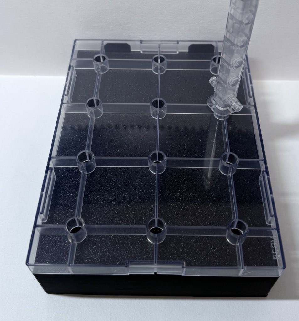 【受注生産】プラモデル展示スタンド兼収納箱 HeXATスタンド&ケース type.D ver.2.4