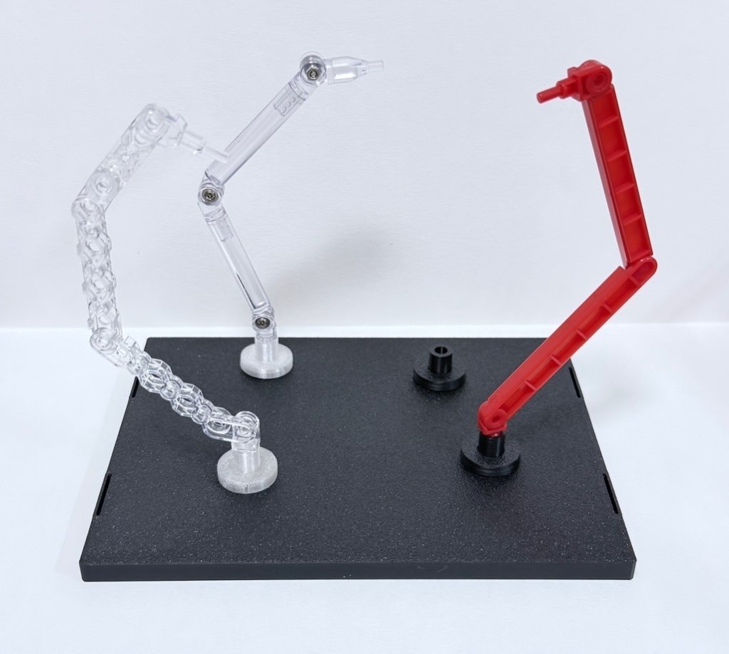 【受注生産】プラモデル展示スタンド兼収納箱 HeXATスタンド&ケース type.D ver.2.4