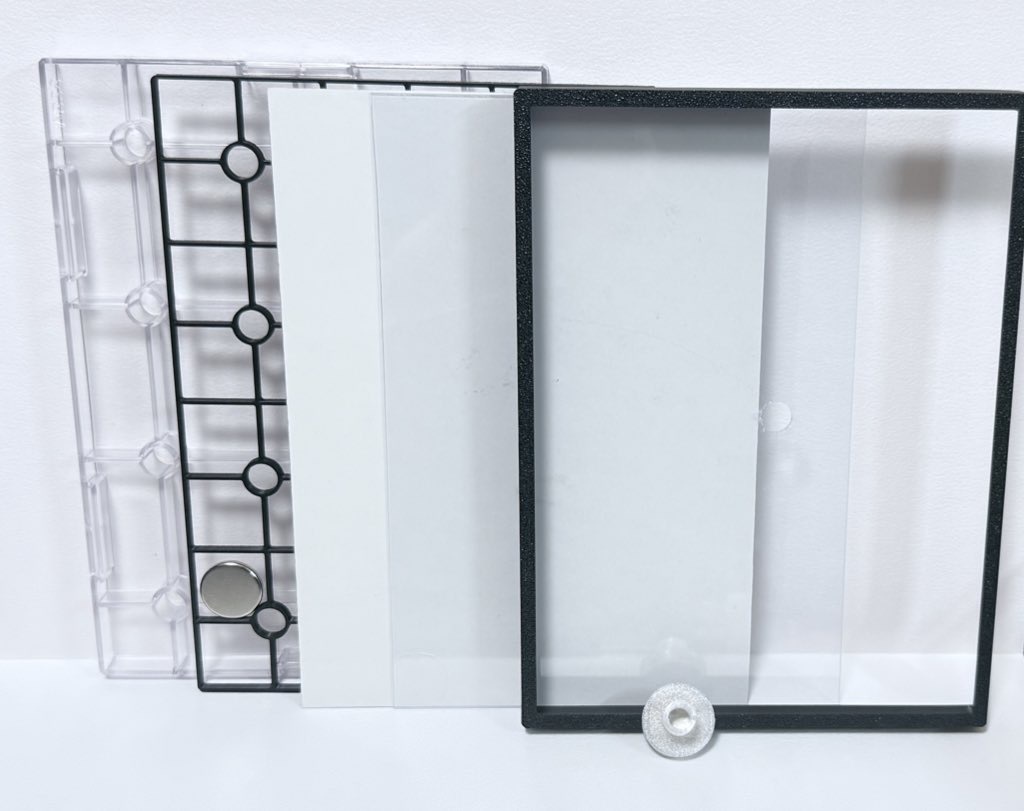 【受注生産】プラモデル展示スタンド兼収納箱 HeXATスタンド&ケース type.D ver.2.4