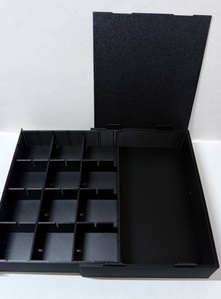 【受注生産】プラモデル展示スタンド兼収納箱 HeXATスタンド&ケース type.D ver.2.4