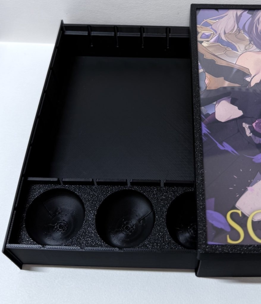 【受注生産】プラモデル展示スタンド兼収納箱 HeXATスタンド&ケース type.D ver.2.4