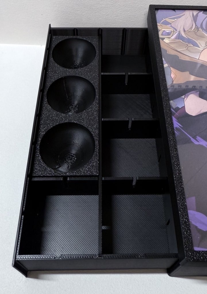 【受注生産】プラモデル展示スタンド兼収納箱 HeXATスタンド&ケース type.D ver.2.4