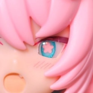 ドールアイgen.4.0 楕円3 花柄2 (5mm半球)