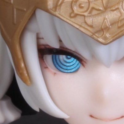 ドールアイgen.6.0 真円ぐるぐる 同心円(5mm半球)