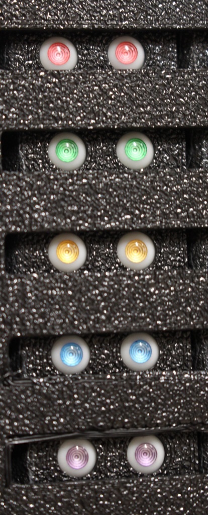 ドールアイgen.6.0 真円ぐるぐる 同心円(5mm半球)