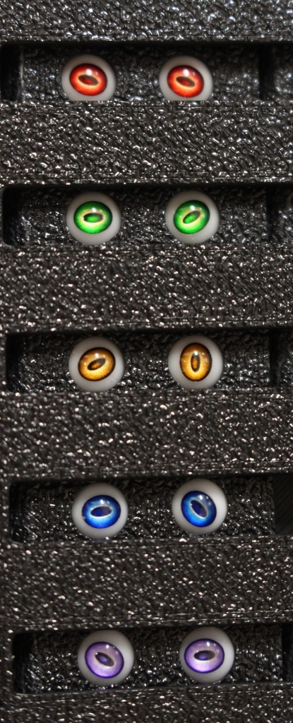 ドールアイgen.6.0 楕円6.3 猫目(5mm半球)