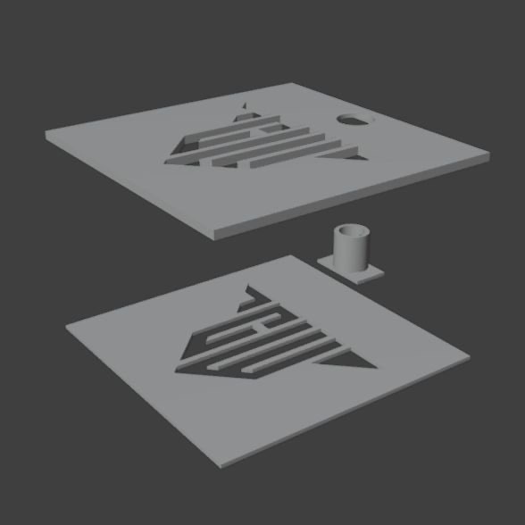 【受注生産】プラモデル展示スタンド兼ハイライト照射装置 HeXATスタンド type.E